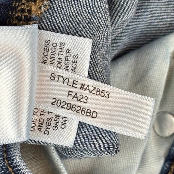 J Crew Factory Men's Slim-Fit Flex Blue Jeans 33/32 (33/31) Style AZ853 - Picture 6 of 12